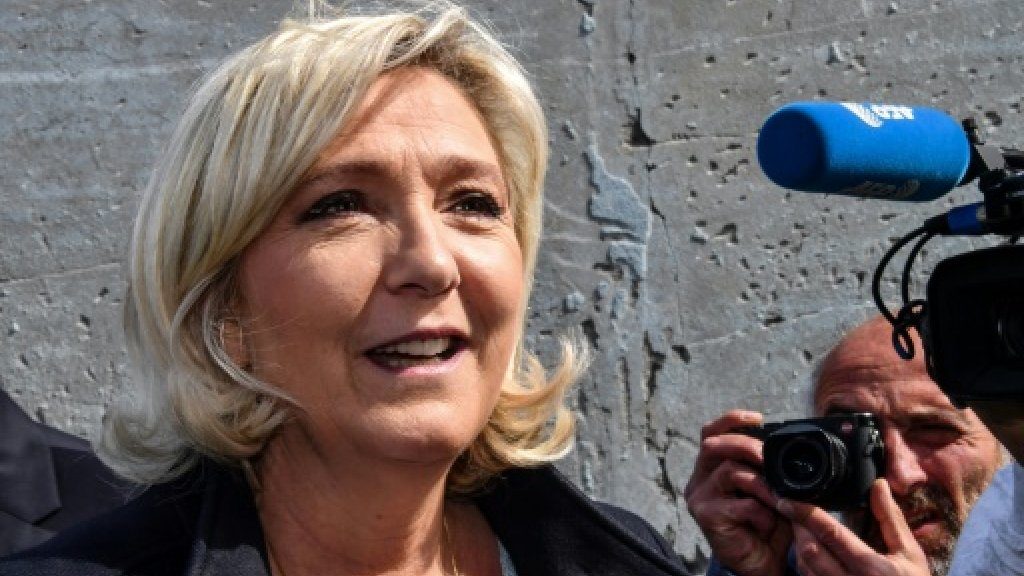 Click to enlarge Le Pen
