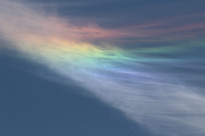 Click to enlarge Circumhorizontal arc over ON, CA