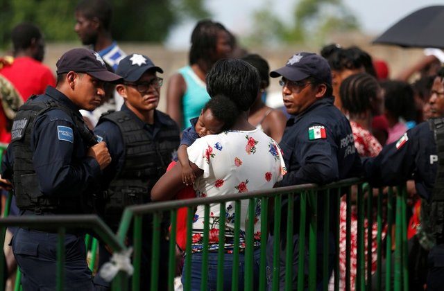 Click to enlarge Central American Migrants Mexico