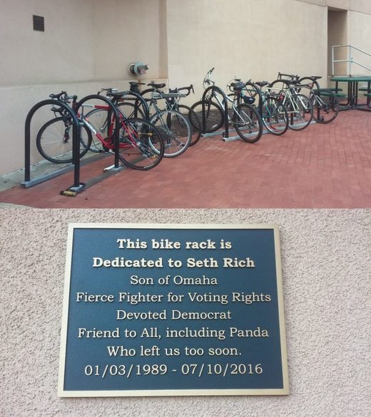 seth rich bike rack