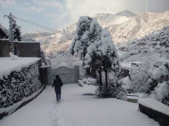 Click to enlarge This has amazed the locals as Chitral witnessed snowfall first time in 30 years in the summer season.