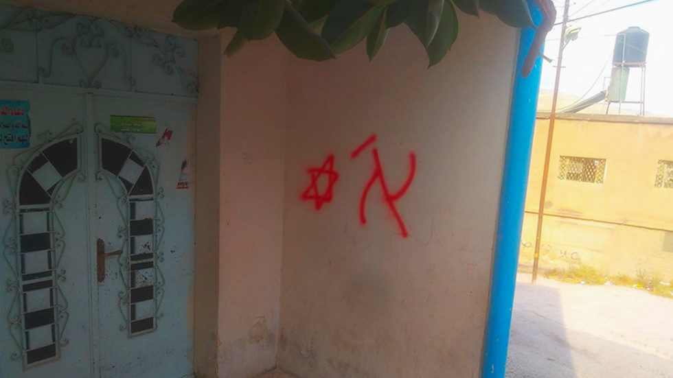 illegal settler attack west bank