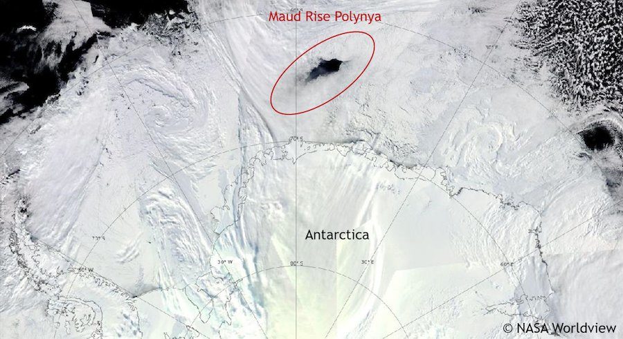 The Maud Rise Polynya of September 2017.
