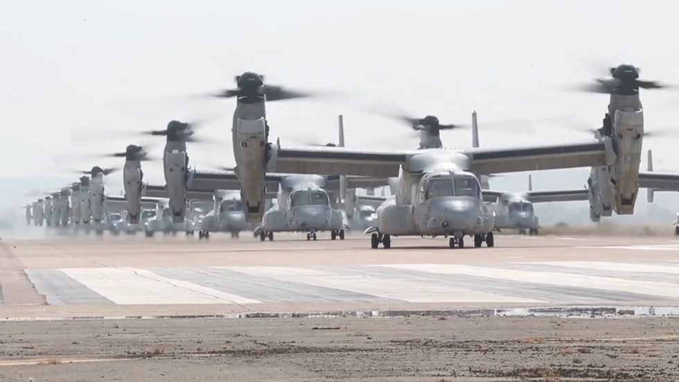 US Marine Corps helicopters 1