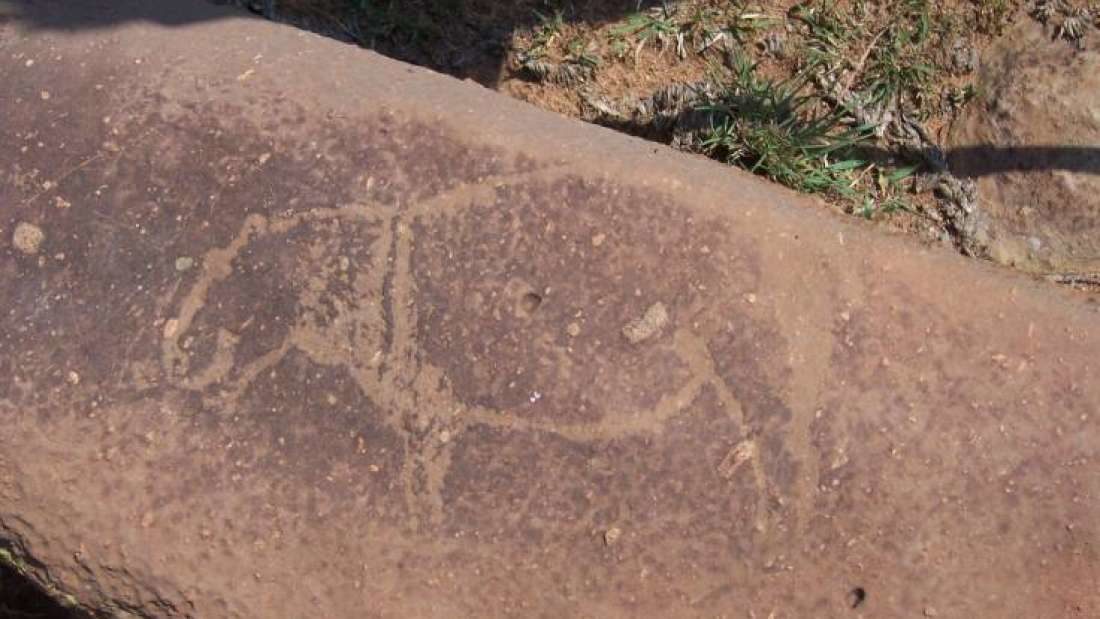 Click to enlarge Ancient Petroglyphs