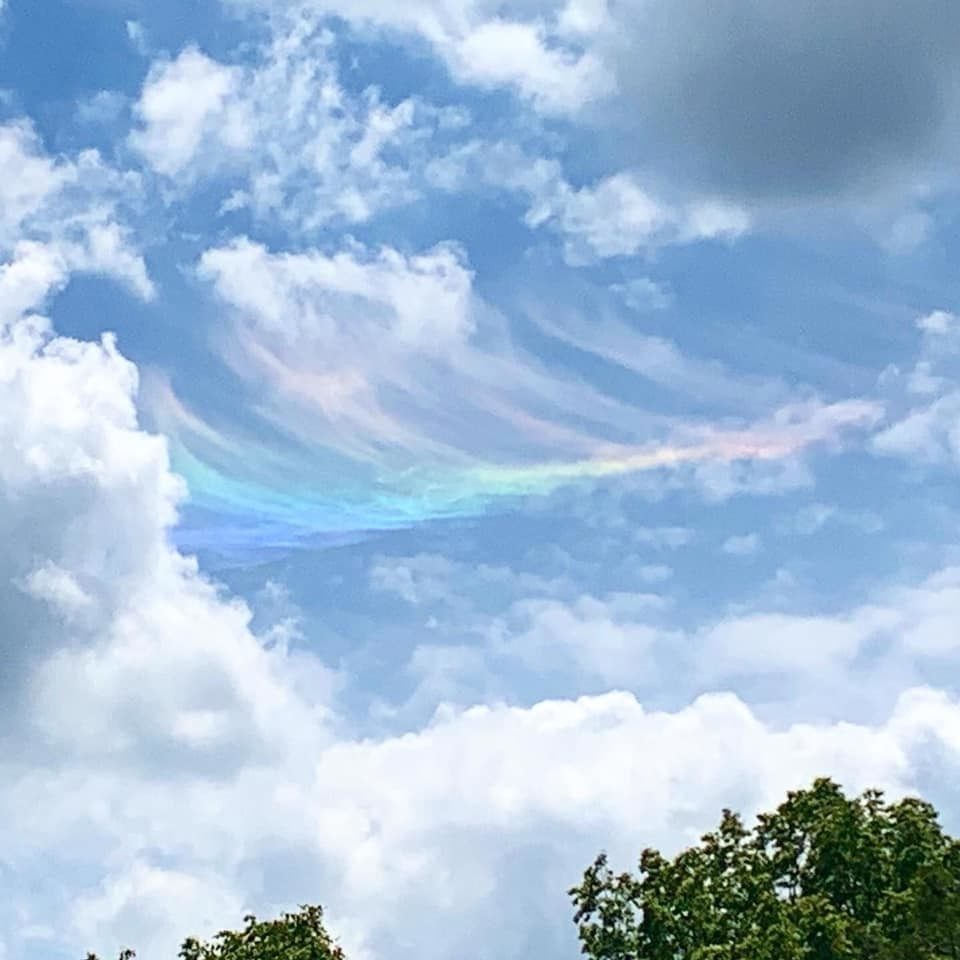 Circumhorizontal arc over Dearborn, MI