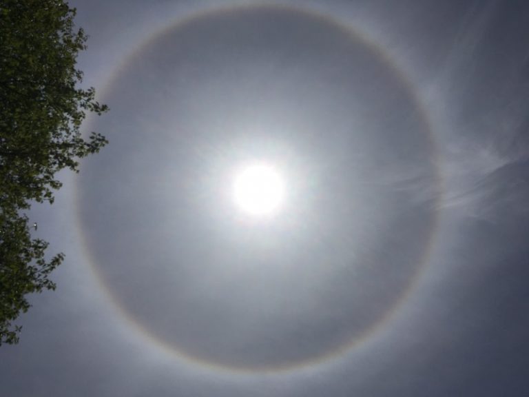 Sun halos over St. John's, NL