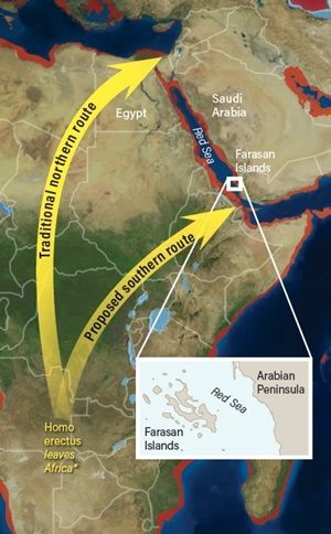Click to enlarge out of africa theory