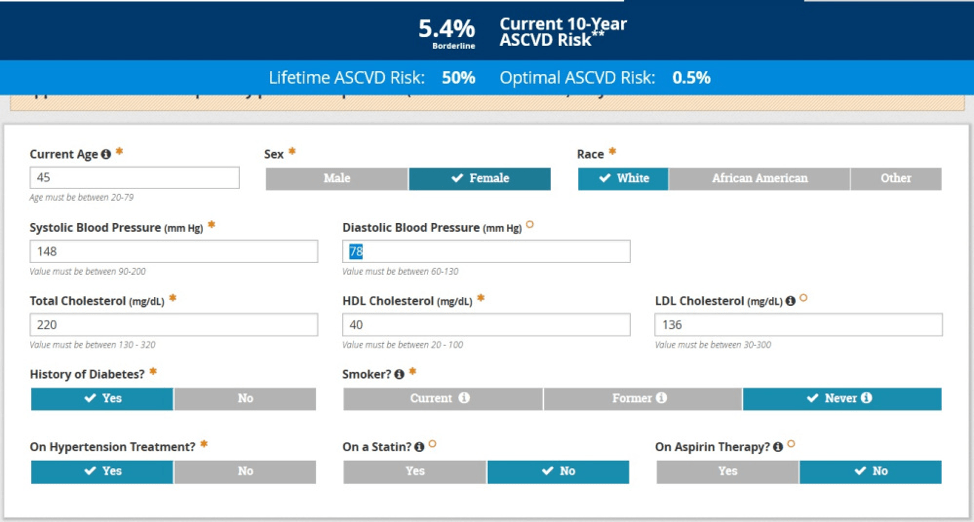 ASCVD risk