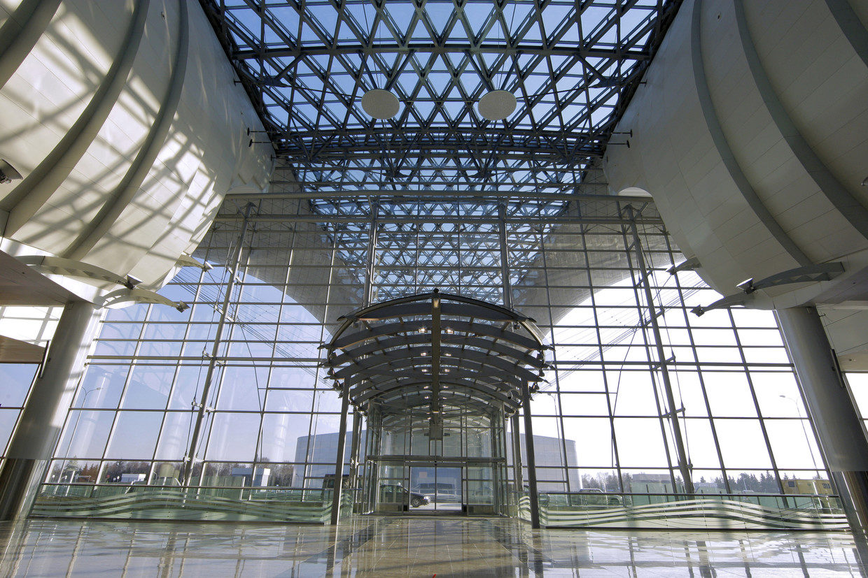 Click to enlarge Terminal D of Sheremetyevo International Airport