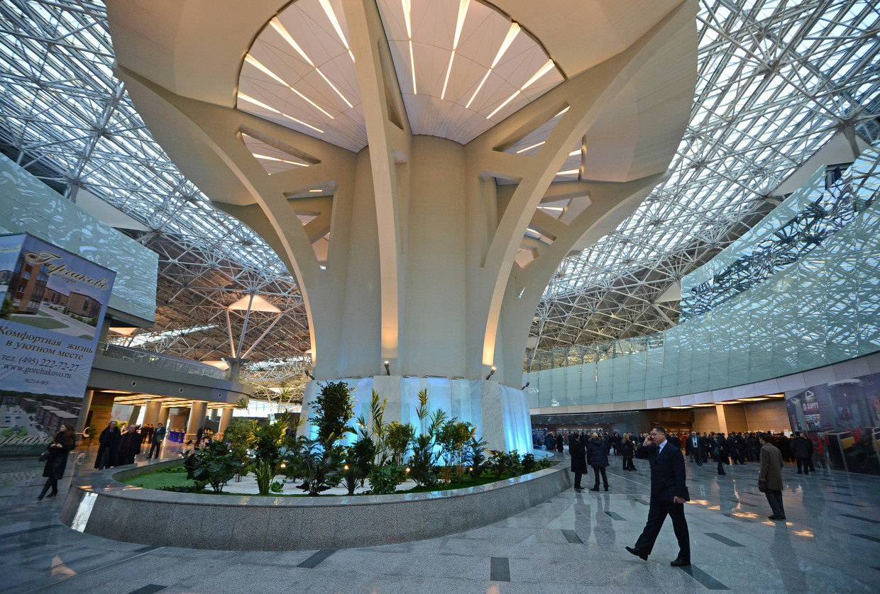 Click to enlarge Vnukovo Airport's Terminal A