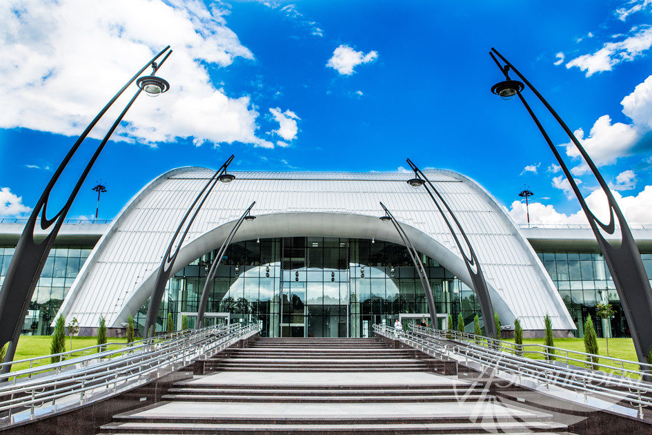 Click to enlarge An airport terminal in Belgorod