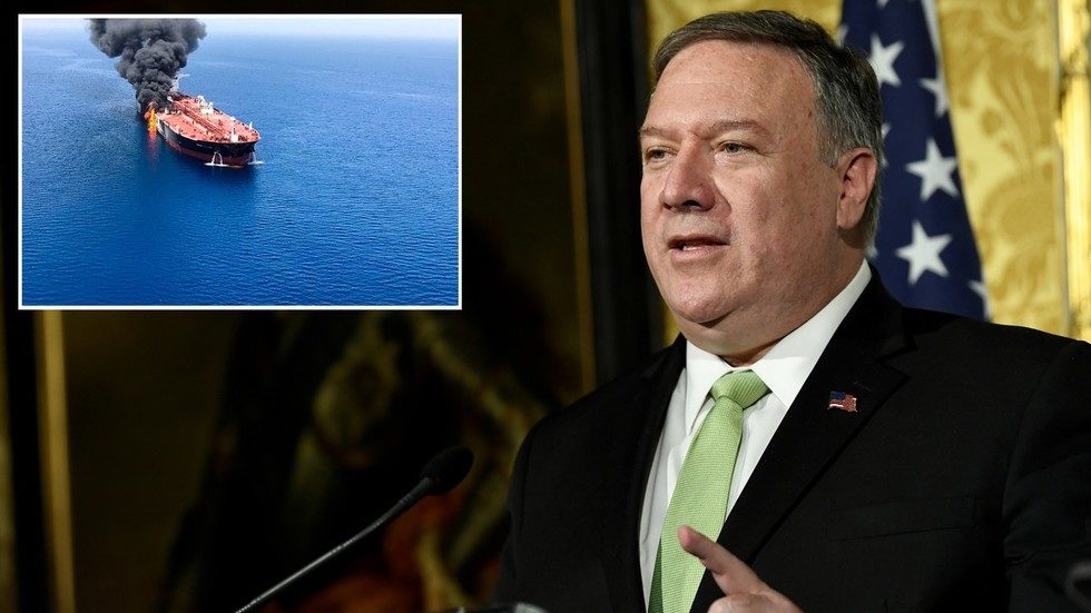 Click to enlarge Oman oil tanker mike pompeo