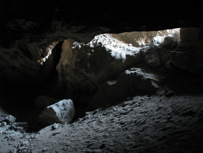 Inside Locklock Cave