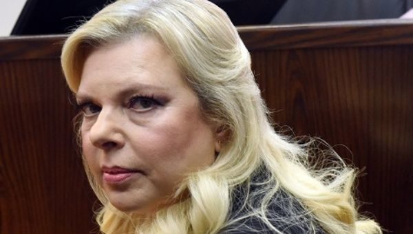 Click to enlarge Benjamin Netanyahu's wife, Sara