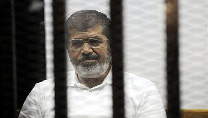 Former Egyptian president Mohamed Morsi