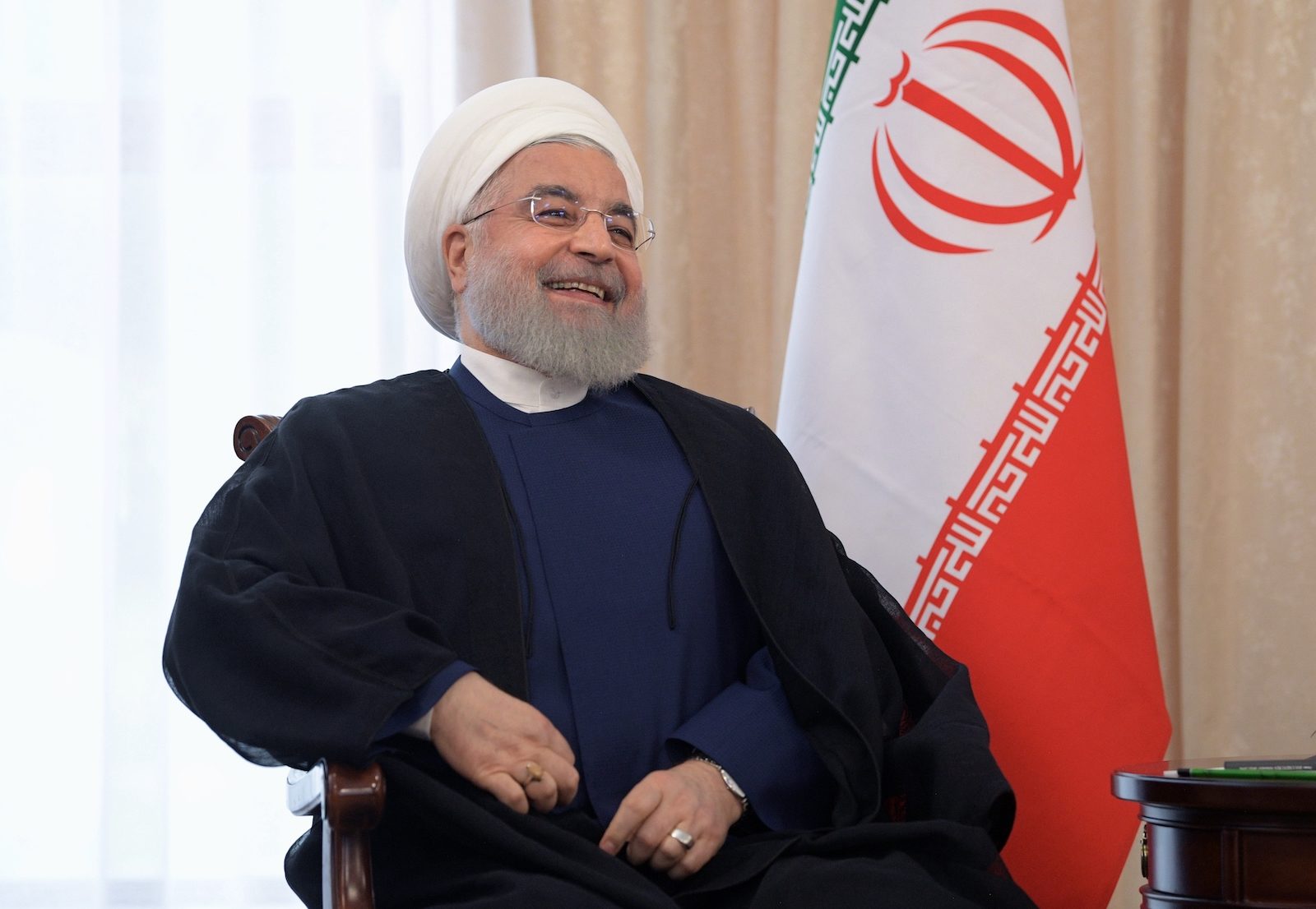 Click to enlarge Rouhani