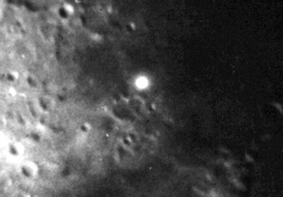 Click to enlarge Lunar flare in 1953