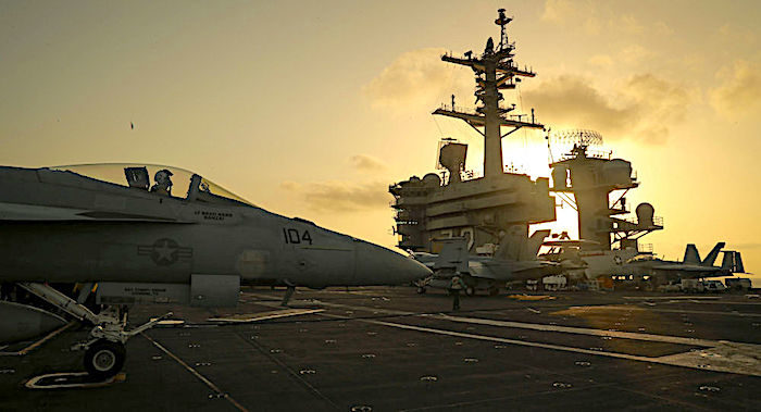 Click to enlarge USS Abraham Lincoln