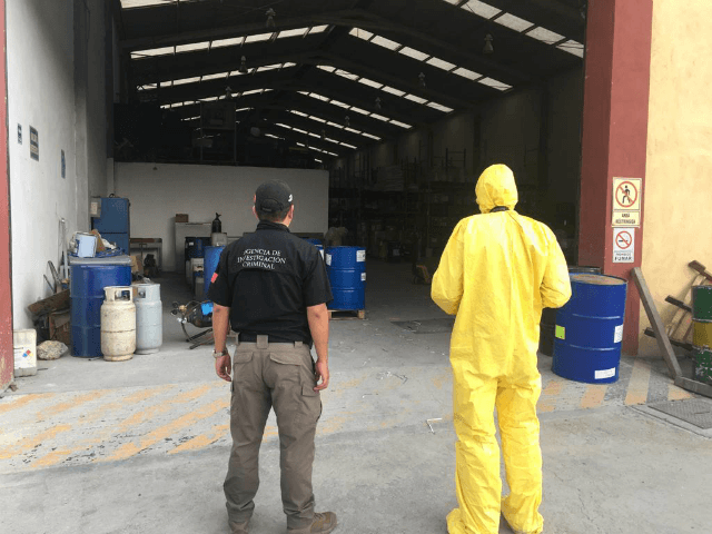 Click to enlarge Mexican meth factory raid