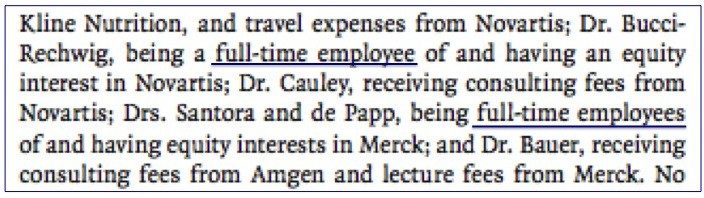 Click to enlarge conflict of interest