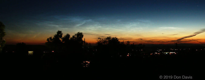 NLCs over Joshua Tree, CA