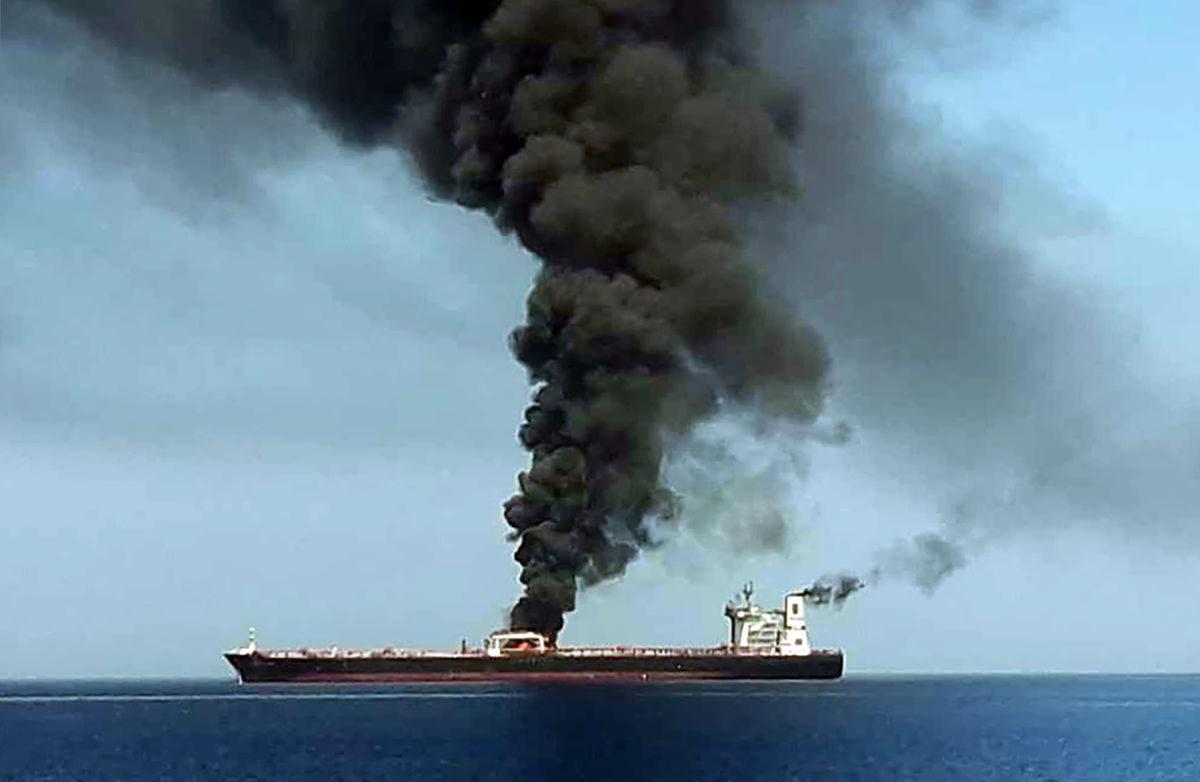 Gulf of Oman tanker attack