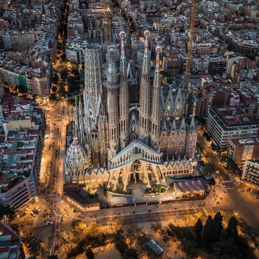 Click to enlarge The Sagrada Familia