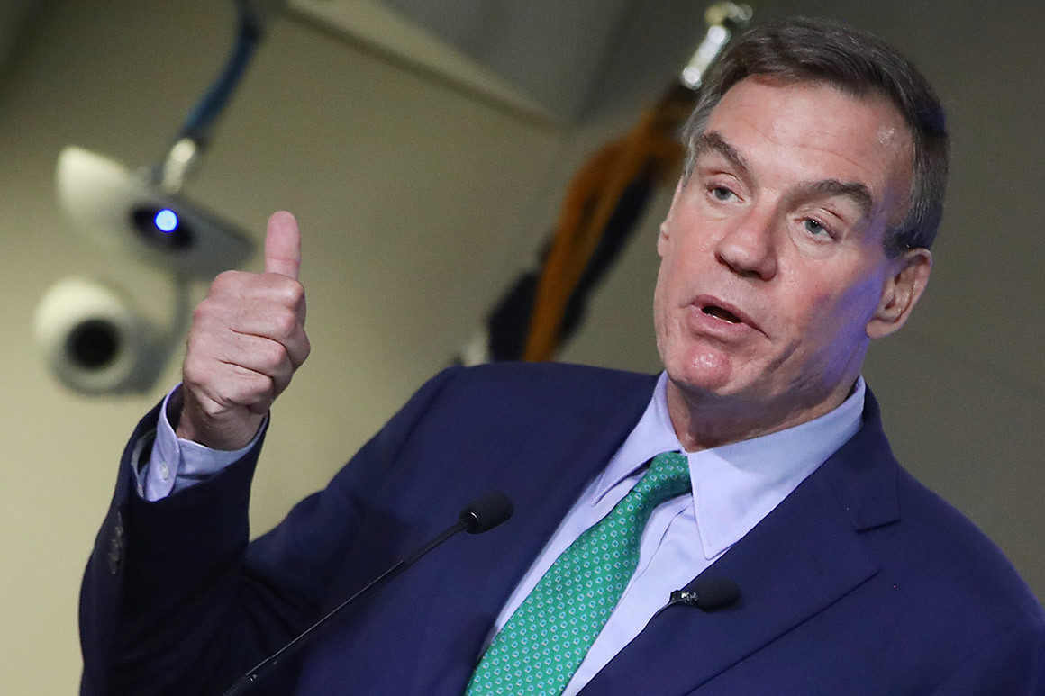Click to enlarge Senator Warner