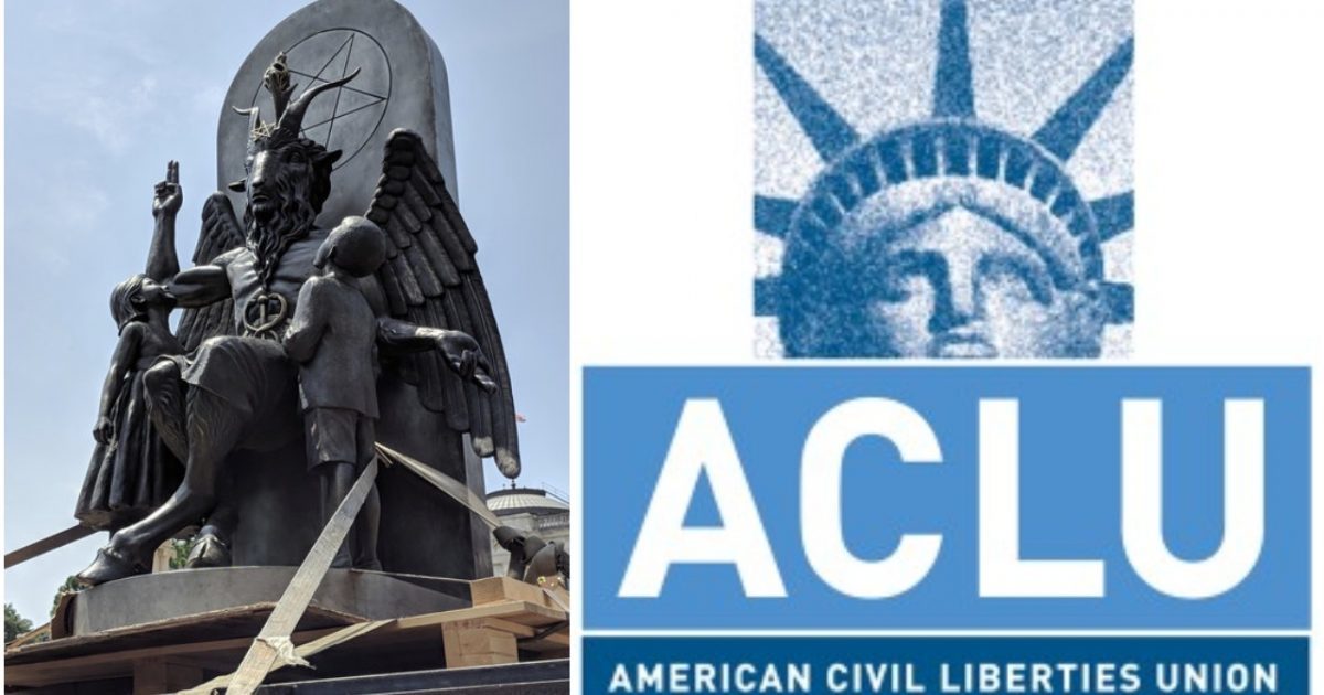 Click to enlarge aclu/satanist