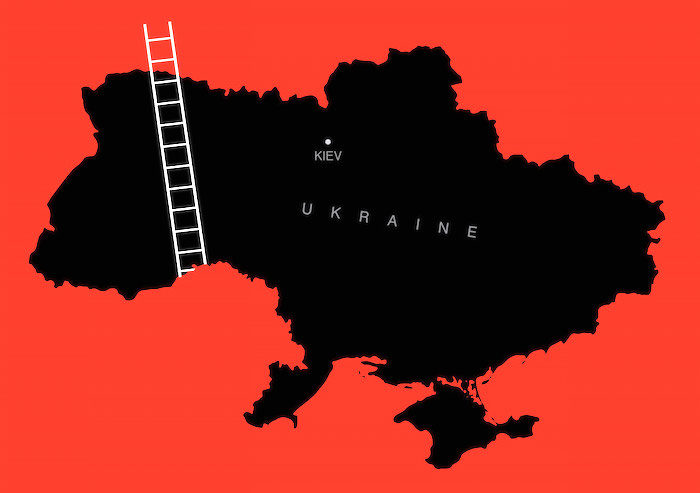 ladder in Ukraine