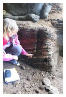 Click to enlarge Archaeologist Cynthia Larbey