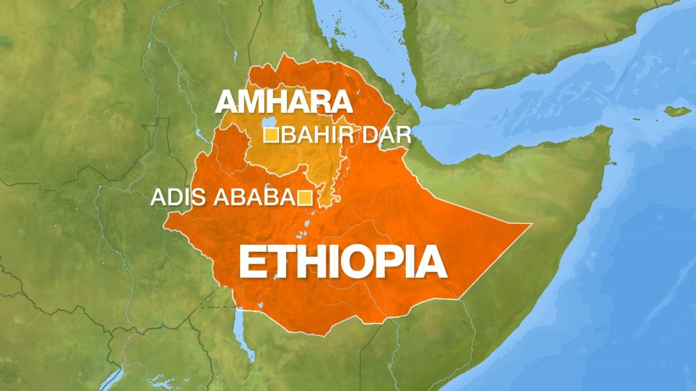 ethiopia map