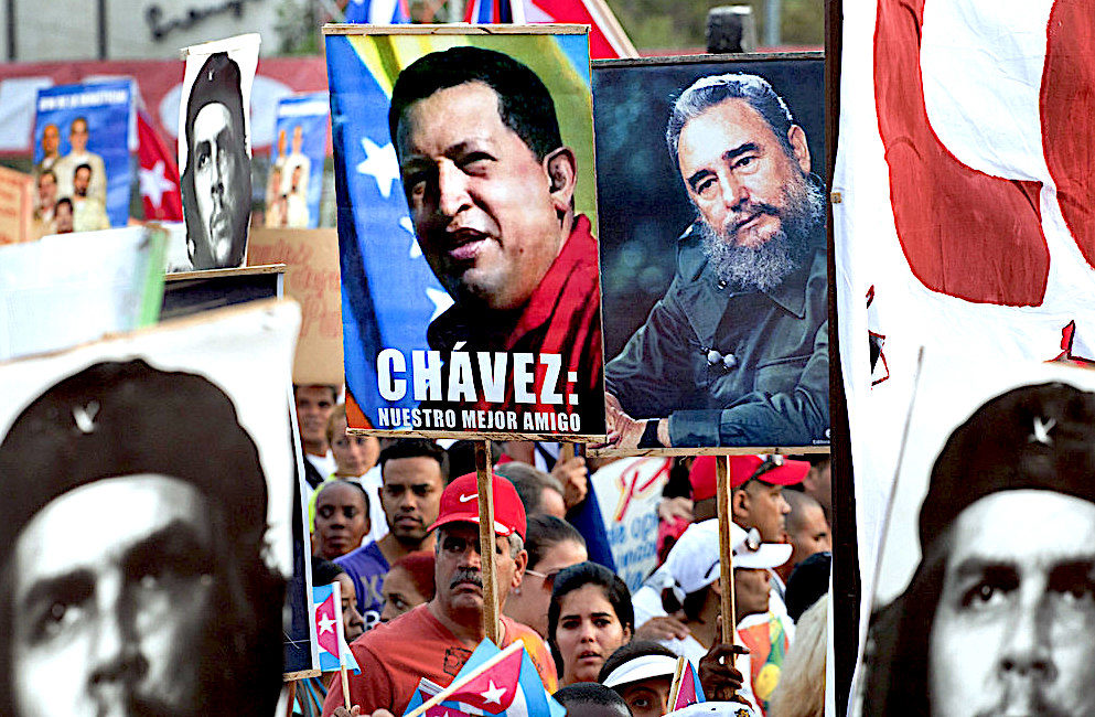 Click to enlarge Cuba rally signs