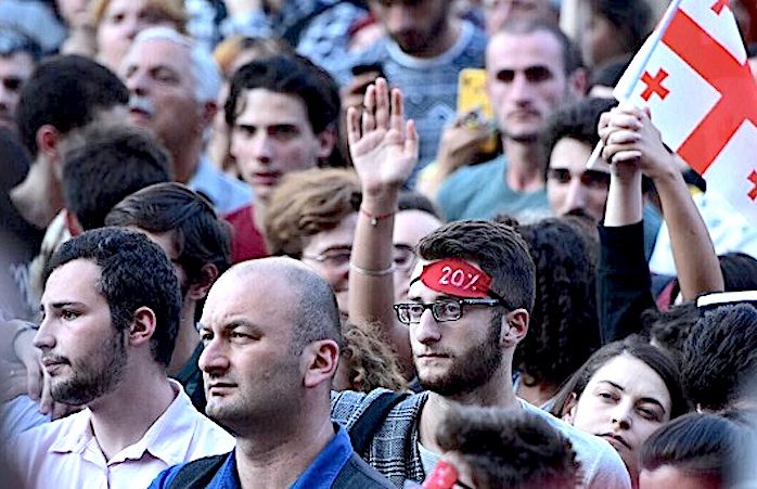Click to enlarge Georgia Protests