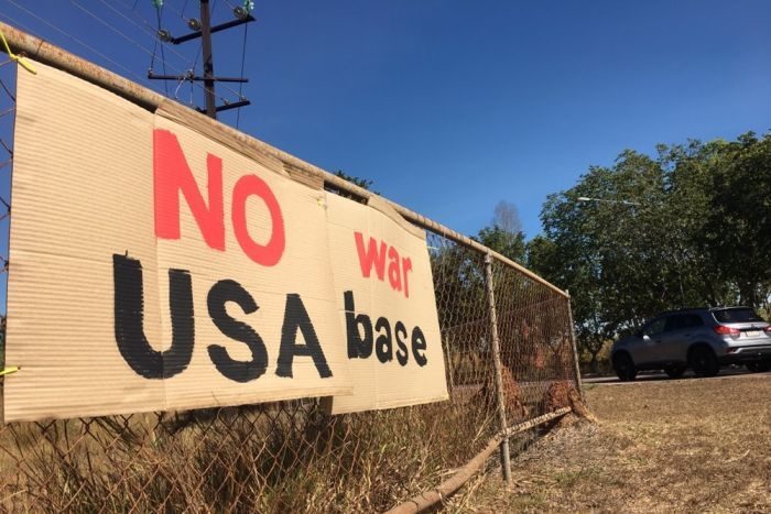 Click to enlarge australia protest us base