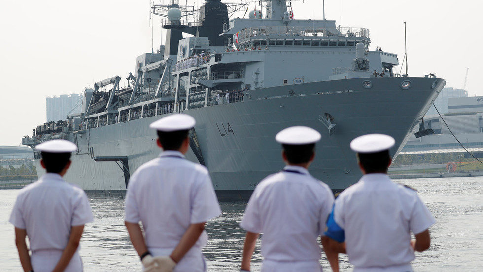 British Royal Navy sailors