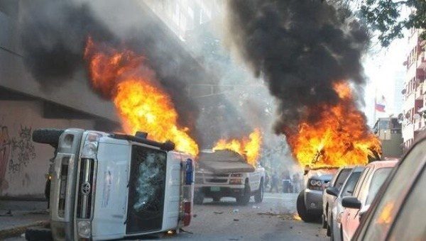 Click to enlarge violence venezuela popular will lopez