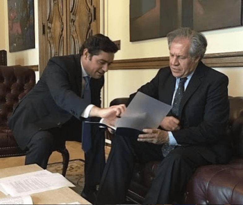Click to enlarge Vecchio OAS Secretary General Luis Almagro