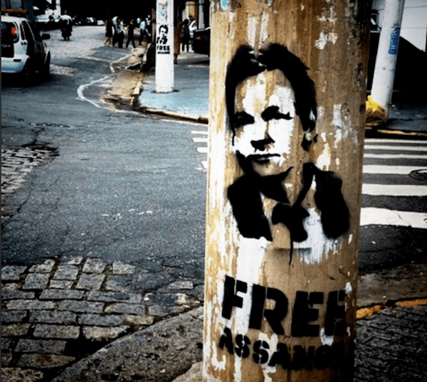 free assange poster