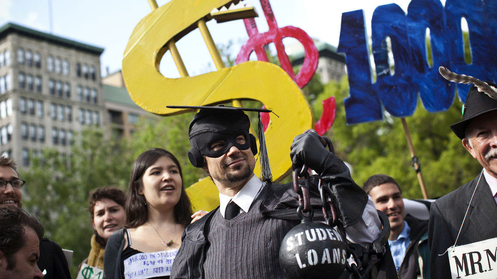 Click to enlarge student debt