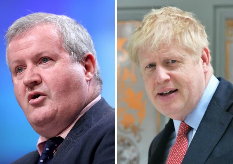 Click to enlarge ian blackford boris johnson