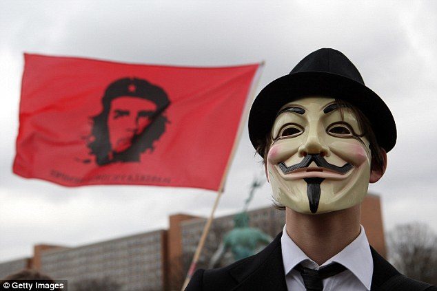 v for vendetta protest