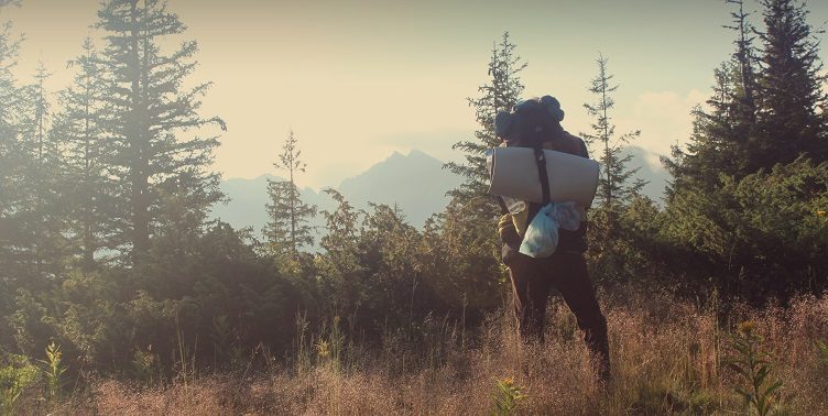 hiking outdoors nature