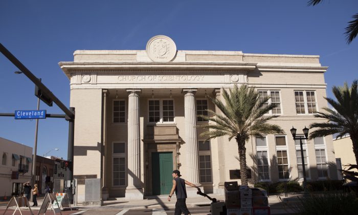Click to enlarge headquarters for the Church of Scientology in Clearwater, Fla