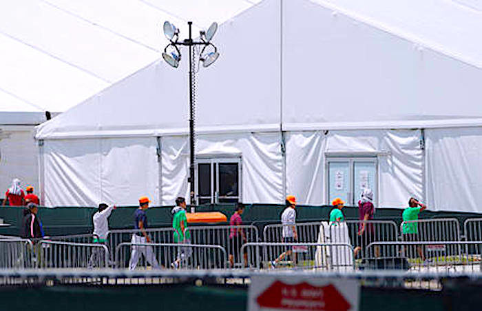 Migrant detention center