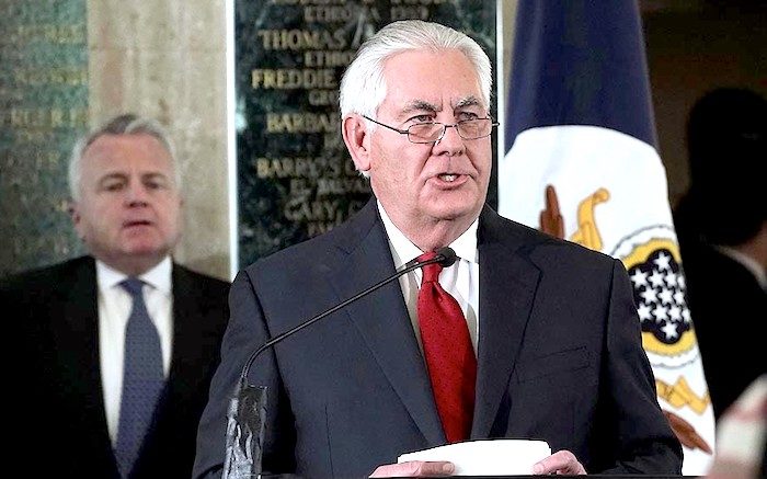 Click to enlarge Rex Tillerson
