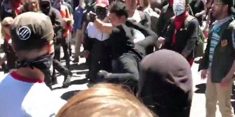 Portland Antifa assault on Andy Ngo