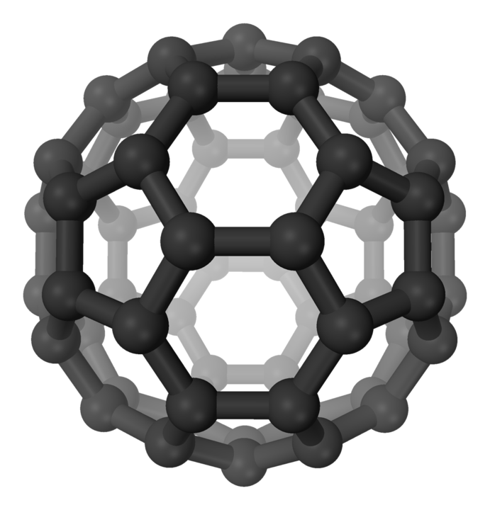 Click to enlarge buckminsterfullerines buckeyballs