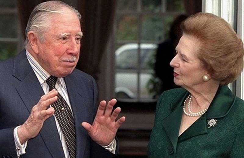 Click to enlarge Thatcher pinochet